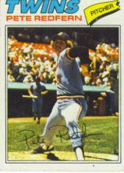 1977 Topps Baseball Cards      249     Pete Redfern RC
